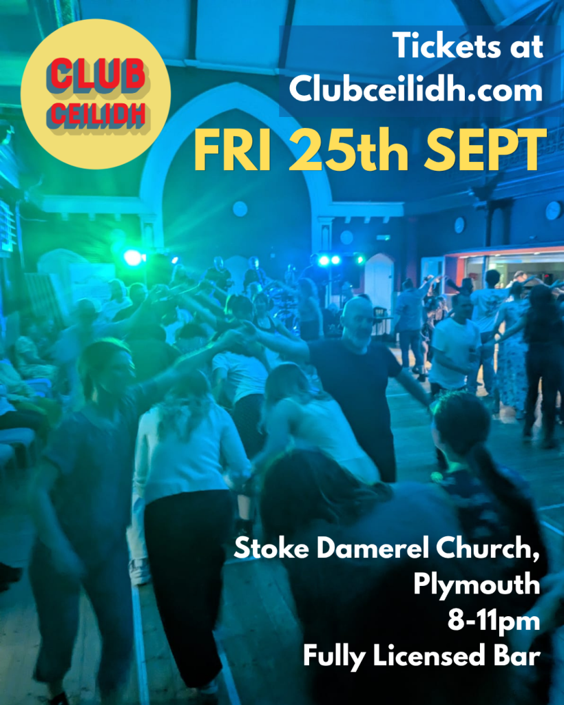 Club Ceilidh Plymouth – Friday 25 September 2026