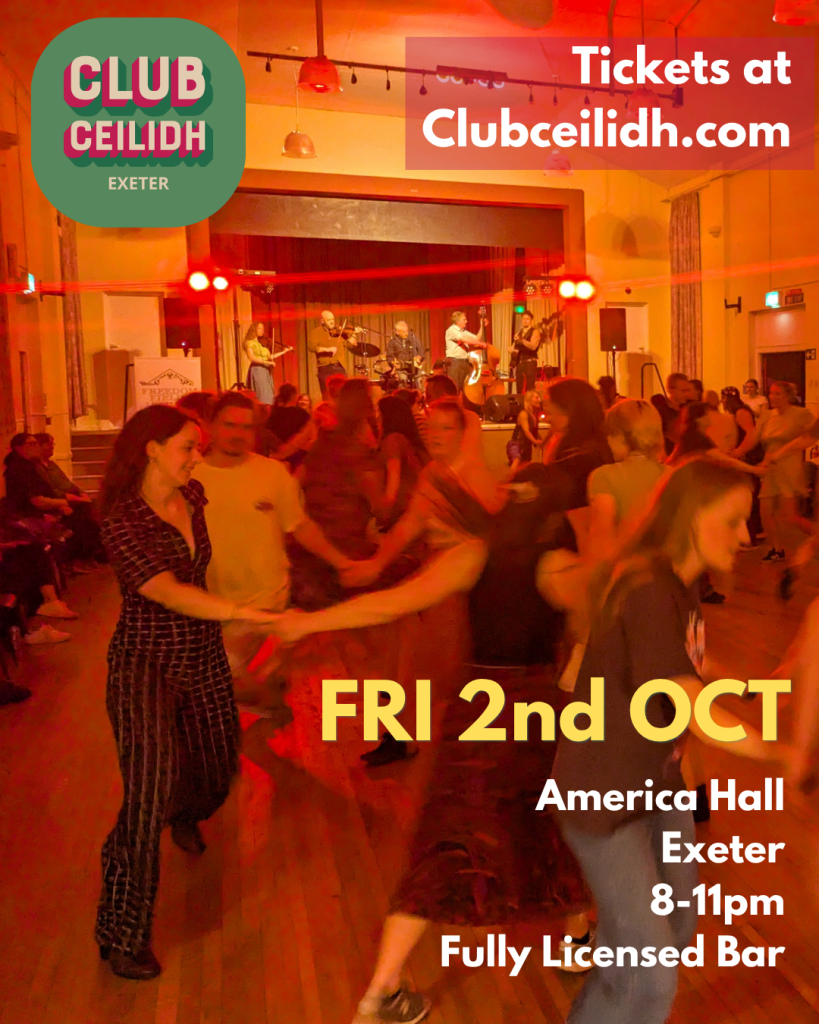 Club Ceilidh Exeter- Friday 2 October 2026