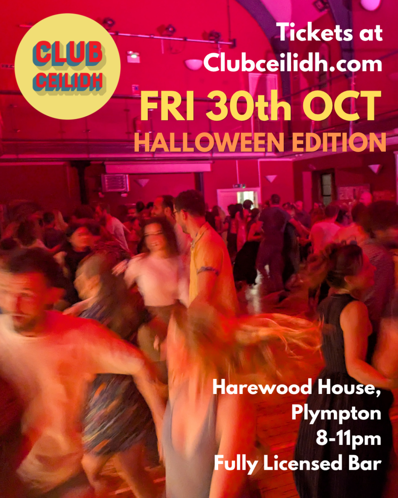 Club Ceilidh Plymouth – Friday 30 October 2026