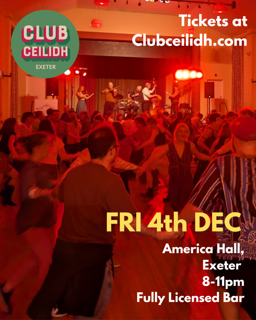 Club Ceilidh Exeter- Friday 4 December 2026
